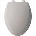 Church Seat Church Seat 1500EC 162 Lift-Off Elongated Closed Front Toilet Seat in Silver 1500EC 162